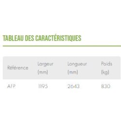 Charrue forestière agricole - Compatible tracteur - Labour forestier ou non - Profondeur max 450mm - Système hydraulique PTO