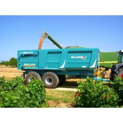 Rollspeed 6332 benne agricole monocoque - rolland - volume maxi. 32 m3
