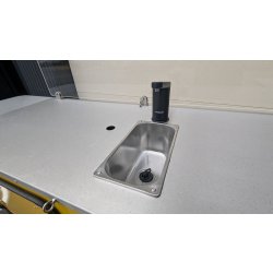 Cuisine mobile polyvalente et durable pour des ateliers de cuisine pédagogiques ou des prestations de cuisine de rue