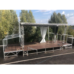 Podium mobile 3,5 T - 52 m² - EMS STAGE 52