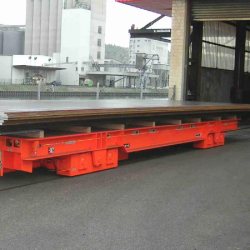 Chariot sur rail en Rhône  avec une Capacité de charge jusqu'à 350T pour industries lourdes  - disponible en achat neuf et en location de courte à longue durée