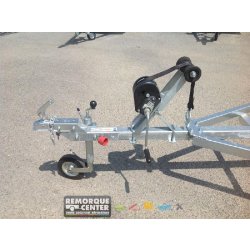 Remorque G500J 1 essieu - PTAC : 650Kg - Sun Way - Transport de jet ski, barque, annexe