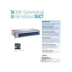 Nexya S4 E Duct Inverter Commercial - Climatiseur professionnel gainable - Olimpia Splendid - haute efficacité et faible bruit