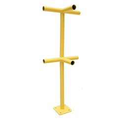 Barrière modulaire acier Ø 40 mm - extension 200 mm mâle/femelle, système de périmétrage industriel - Barrière modulaire 1.05 M - extension MÂLE/FEMELLE