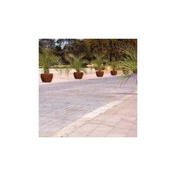 Jardinière Cantarodado en béton avec ciment blanc ou gris Green Seal - Disponible en deux dimensions