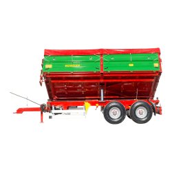 R 80 TASGA benne agricole à tandem essieu - Romsan - capacité 8000 kg