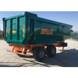 Remorques à tandem trailers - abollo - capacité de 8 t à 15 t