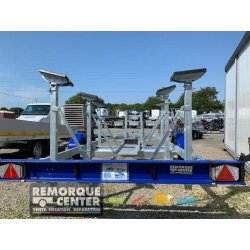 Porte voilier GALAXY - G1260V / GS16V - PTAC : 1600Kg - 1 essieu - Sun Way - Transport de voiliers jusqu'à 6,5m