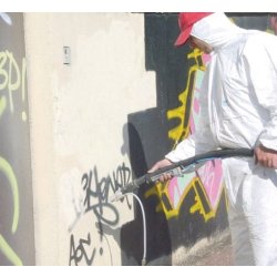Matériel anti-graffiti par aérogommage ou hydrogommage - TAG +