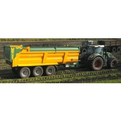 Gvm 240 benne agricole monocoque grand volume - gourdon sa - charge 24 t