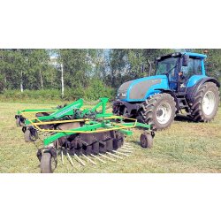 WRT900 - Râteau andaineur Agronic - Largeur de travail 9,55 m, versions Standard et Pro