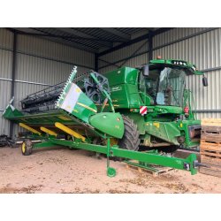 Moissonneuse batteuse John Deere S770I - Technologie avancée, performance et faible nombre d'heures