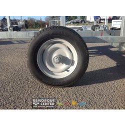 Chariot de manutention SW1400MA - SUN WAY - remorque cassante - 1 essieu - PTAC : 1700Kg - référence SW1400MA21