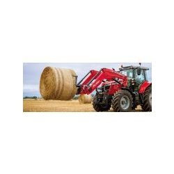 Chargeur frontal agricole MF FL - AGCO Distribution - Hauteur de levage max 6,55 à 4,96 m - Capacité de levage max 1540 à 3270 kg