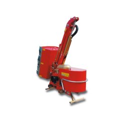 Bm482 épareuse - Becchio & Mandrile - portée horizontale de 4,80 m - débroussailleuse hydraulique pour tracteurs 2300 kg
