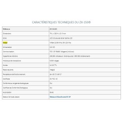 Pointeuse avec détection de visage et lecteur de badge Mifare - ZX-150