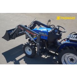Fl-185 - chargeur frontal pour tracteur compact - padagas - poids : 280kg