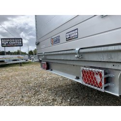 Remorque Tri-benne SARIS - 306 x 184 - PTAC : 3500 kg - 2 Essieux - Freinée - Pompe Électrique - Référence K3 306 184 3500 2 E