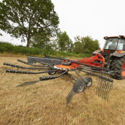 Ra1542 - andaineur monorotor haut rendement - kubota - 4,20 à 4,60 m