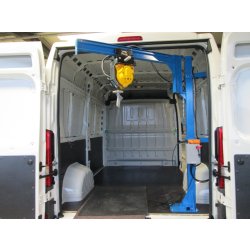 Potence de levage à bras fixe pour véhicule utilitaire - capacité maxi 500 kg