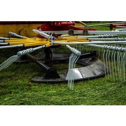 Top c 612 - double-andaineurs à dépose centrale - pottinger - 5,90 à 9,60 m