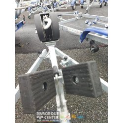 Porte bateau multi-rouleaux GALAXY - GS18 / G1340 - PTAC : 1800Kg - 1 essieu - Référence GS18 / G1340M12 - Marque Sun Way