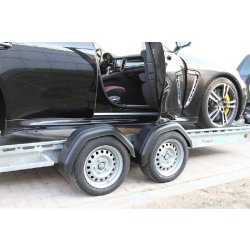 Porte voiture TOHACO 4,58 x 2 m - C.U. 2613 kg - PTAC 3500 kg - Suspension pneumatique - Référence AA2354520