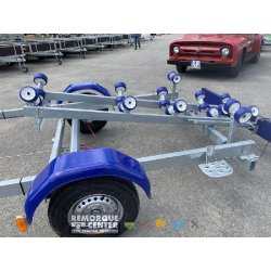 Porte bateau multi-rouleaux GALAXY - GS12 / G820 - PTAC : 1200Kg - 1 essieu - Sun Way