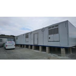 Chambre froide XXL - Assemblage de chambres froides mobiles Superbox sur mesure