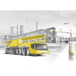 Mk 88-4.1 grues automotrices - Liebherr - capacité de levage max 8000 kg - portée max 45m - hauteur de crochet 59,10m