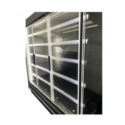 Vitrine réfrigérée verticale SLIM portes battantes en verre - économie d'énergie, dimensions 1m à 2m50
