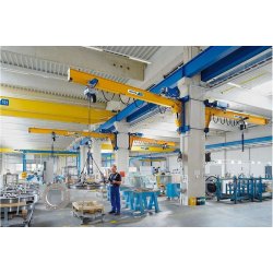 Potence murale VW - ABUS Levage - Capacité 5 tonnes - Portée 10m - Angle 180°