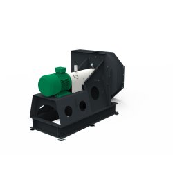 Ventilateur centrifuge industriel Chopperline® - déchiqueteur à brochon auto-ajustable