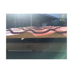 Panneaux couverture tuiles isolés 40mm - Isolation en mousse polyuréthane - Disponibles en 3 coloris - Longueur jusqu'à 12m