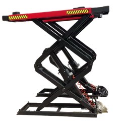 Pont à ciseaux double 4000kg modèle encastré 220V - OreikO HYDCJ4000