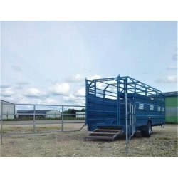 R550 - Bétaillère simple essieu - Série lourde renforcée - PTAC 6150 kg - 5,50m pour 8 à 9 bovins
