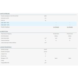 WCF - Climatiseur professionnel Airwell - 2 options de contrôle - Vitesse fixe avec sonde de protection des surcharges