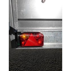 Remorque bagagère Lider BAG 233 - 2 essieux - PTAC : 500Kg - 233 x 132 cm - Référence 39330_FLORENCE_BAG233/2E