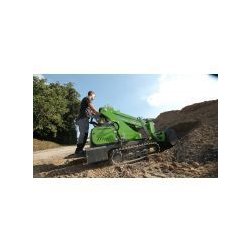 Cingo M12.3 EVO - Brouette à moteur Merlo - 21 CV, 1200 kg, chenilles et moteur diesel