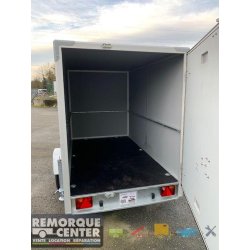 Remorque fourgon LIDER V3 - freiné - 260x150x177 cm - PTAC : 750 kg - Référence 42970