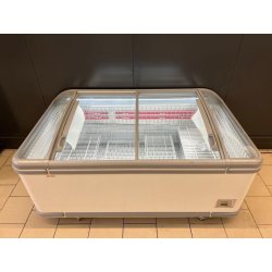 Bac spécial promo en Tête de gondole Miami 185 positif - modèle +2,5 degrés avec vitres coulissantes et éclairage LED