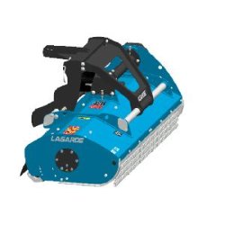 GE III Broyeur Forestier - Lagarde - Déport Manuel de 500 mm avec Attelage Modulable