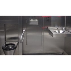 Toilette handicapé automatique - usage mixte - conforme à la législation européenne NF P 99-611