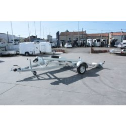 Remorque porte voiture de 1600 kg simple essieu - lider - 39770