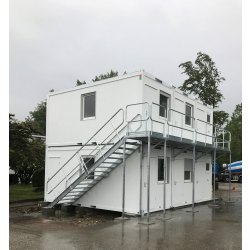 Bungalow bureau de chantier - Location et vente - Toutes dimensions disponibles de 1 à 20 unités jumelées ou non