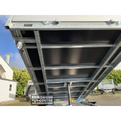 Remorque Tri-benne SARIS - K3 356 - 356 x 184 - PTAC : 2700 kg - 2 Essieux - Freinée