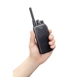 Talkie-walkie sans licence analogique PMR446 IC-F29SR2 - compact, étanche IP67 et robuste avec 21h d'autonomie