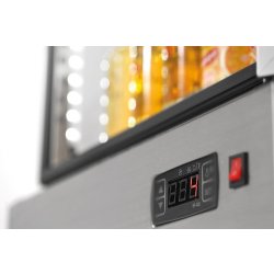 Mini-vitrine réfrigérée 78L, inox A2CH 700478G Bartscher