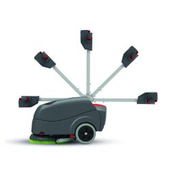 Autolaveuse Numatic semi-tractée TTB1840NX - batterie lithium NX300 légère et performante
