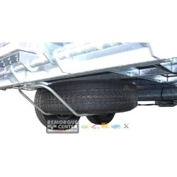 Remorque Porte-Engins Lider - Timon fixe - PTAC 2500 KG - 300 x 145 cm - Feux LEDs - Référence 40850